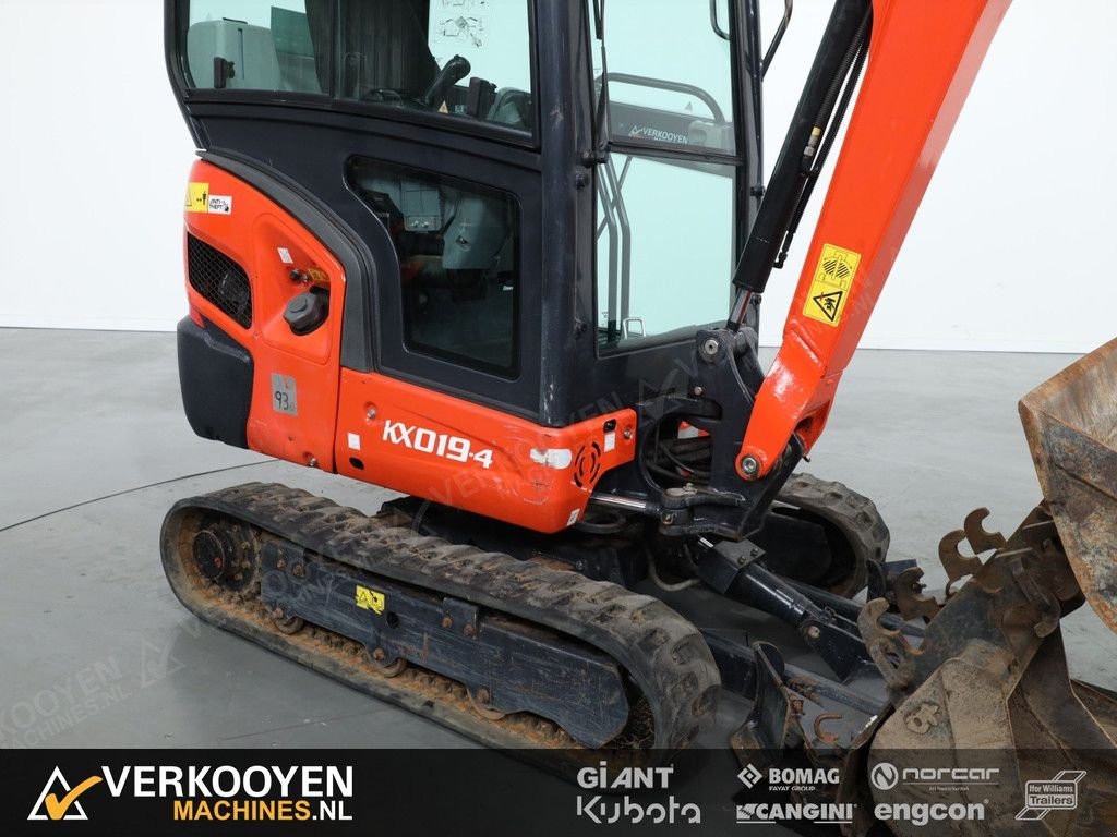 Minibagger typu Kubota KX019-4 Minigraver, Gebrauchtmaschine v Vessem (Obrázok 8)