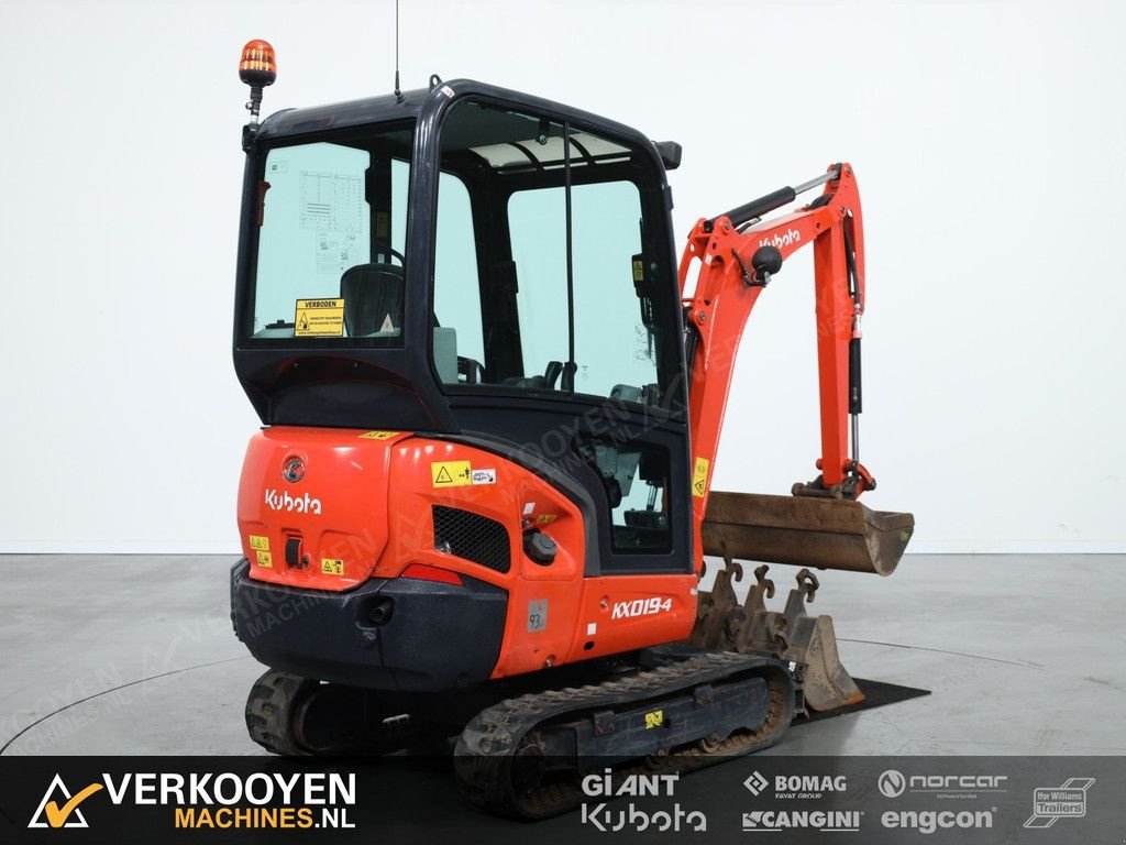 Minibagger tip Kubota KX019-4 Minigraver, Gebrauchtmaschine in Vessem (Poză 4)