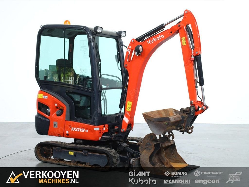 Minibagger a típus Kubota KX019-4 Minigraver, Gebrauchtmaschine ekkor: Vessem (Kép 5)