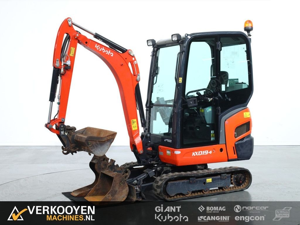 Minibagger typu Kubota KX019-4 Minigraver, Gebrauchtmaschine v Vessem (Obrázok 1)