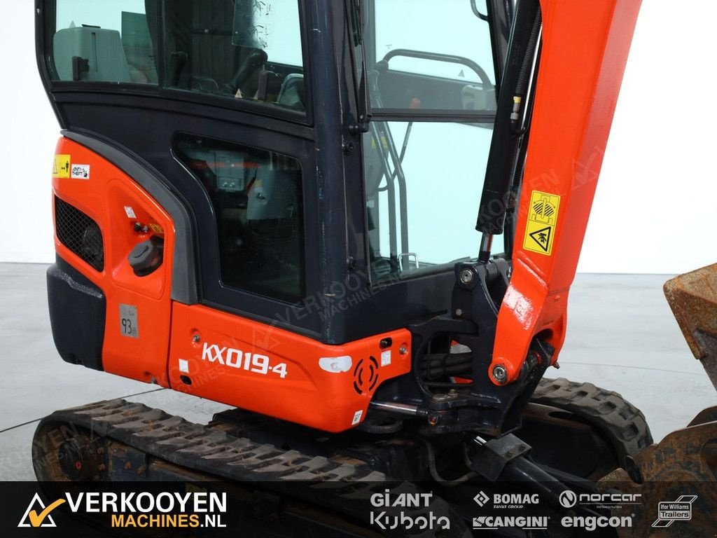 Minibagger typu Kubota KX019-4 Minigraver, Gebrauchtmaschine v Vessem (Obrázok 7)