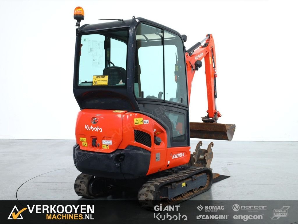 Minibagger a típus Kubota KX019-4 Minigraver, Gebrauchtmaschine ekkor: Vessem (Kép 4)