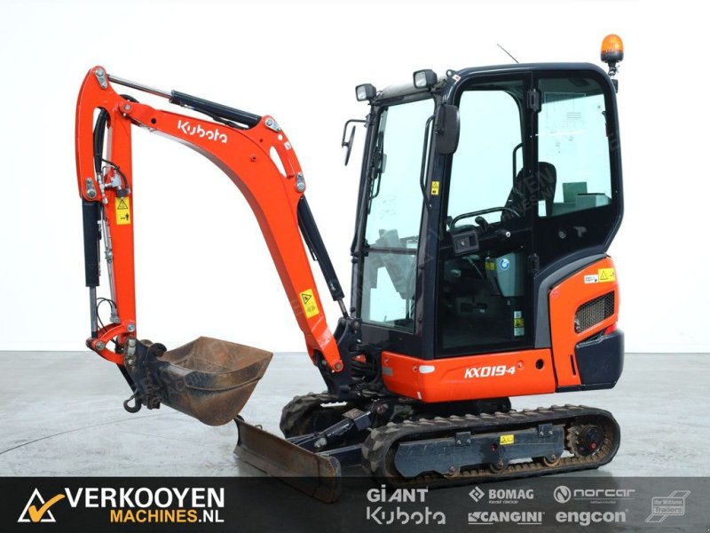 Minibagger от тип Kubota KX019-4, Gebrauchtmaschine в Vessem