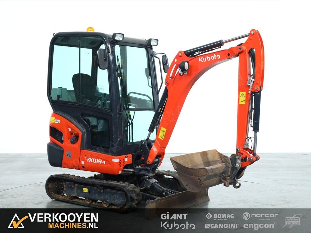 Minibagger del tipo Kubota KX019-4, Gebrauchtmaschine In Vessem (Immagine 5)