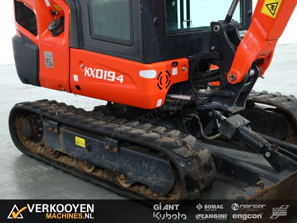 Minibagger типа Kubota KX019-4, Gebrauchtmaschine в Vessem (Фотография 9)