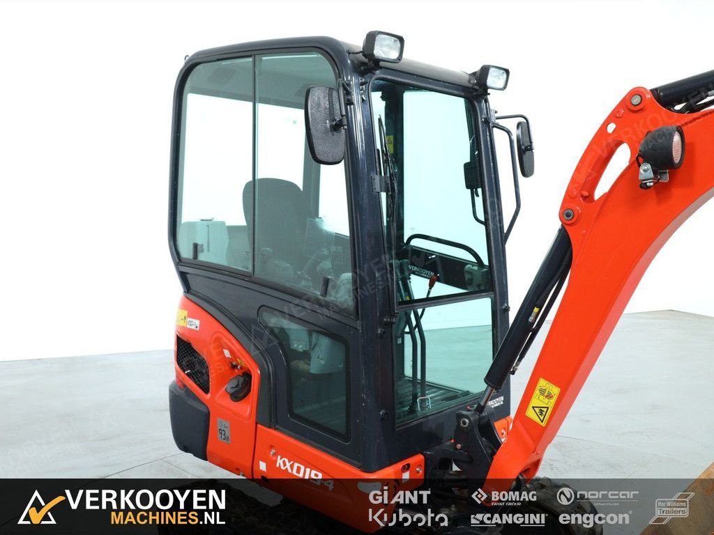 Minibagger del tipo Kubota KX019-4, Gebrauchtmaschine In Vessem (Immagine 10)