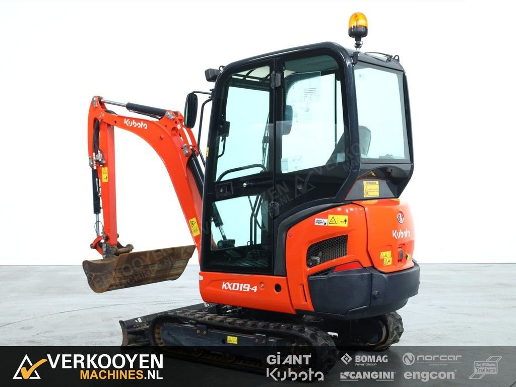 Minibagger типа Kubota KX019-4, Gebrauchtmaschine в Vessem (Фотография 3)