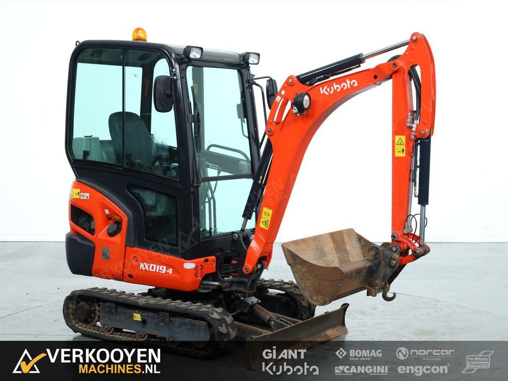 Minibagger a típus Kubota KX019-4, Gebrauchtmaschine ekkor: Vessem (Kép 7)