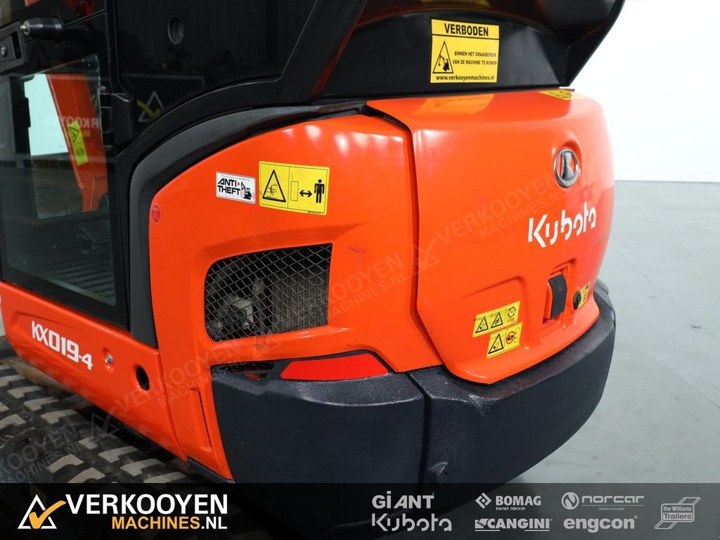 Minibagger типа Kubota KX019-4, Gebrauchtmaschine в Vessem (Фотография 4)