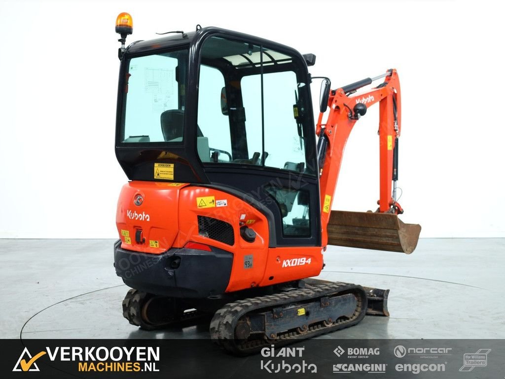 Minibagger типа Kubota KX019-4, Gebrauchtmaschine в Vessem (Фотография 5)