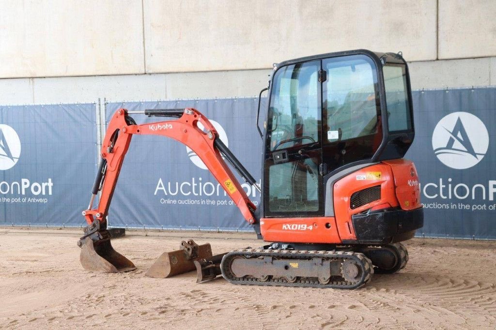 Minibagger typu Kubota KX019-4, Gebrauchtmaschine w Antwerpen (Zdjęcie 3)