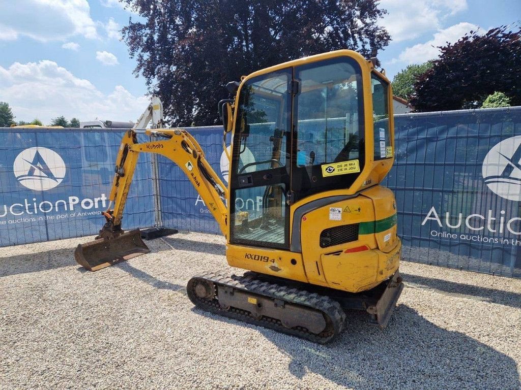 Minibagger van het type Kubota KX019-4, Gebrauchtmaschine in Antwerpen (Foto 2)