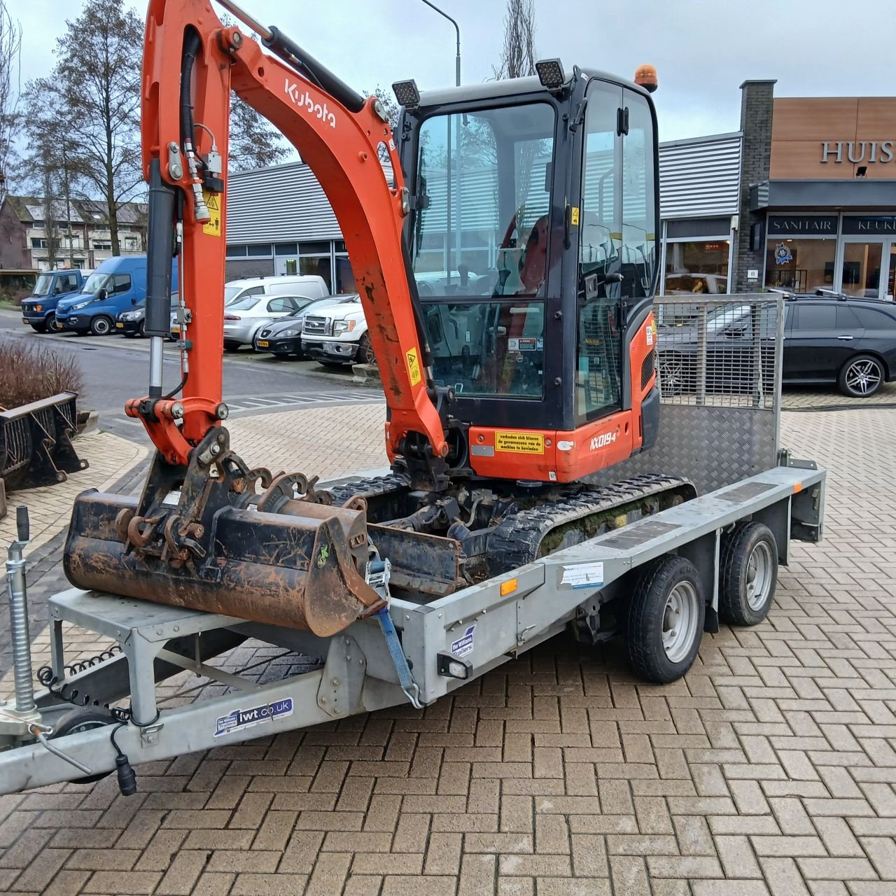 Minibagger a típus Kubota Kx019-4., Gebrauchtmaschine ekkor: Alblasserdam (Kép 4)