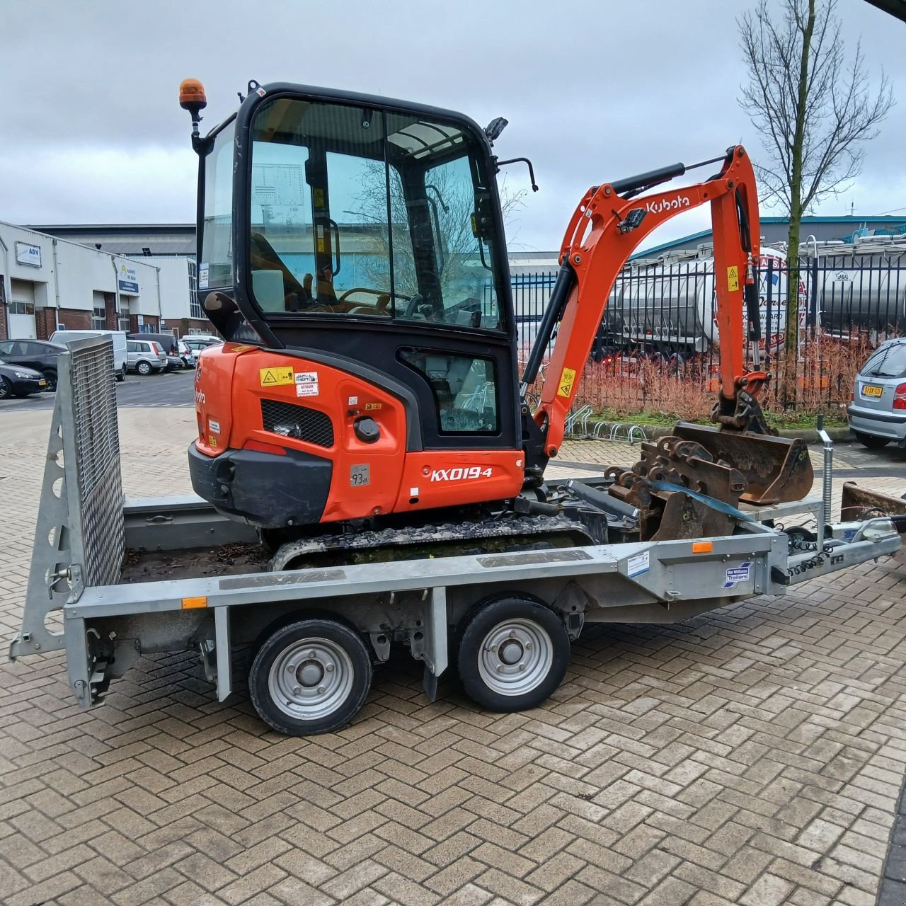 Minibagger a típus Kubota Kx019-4., Gebrauchtmaschine ekkor: Alblasserdam (Kép 1)