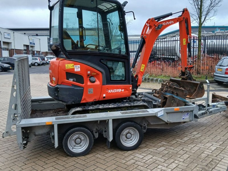 Minibagger a típus Kubota Kx019-4., Gebrauchtmaschine ekkor: Alblasserdam