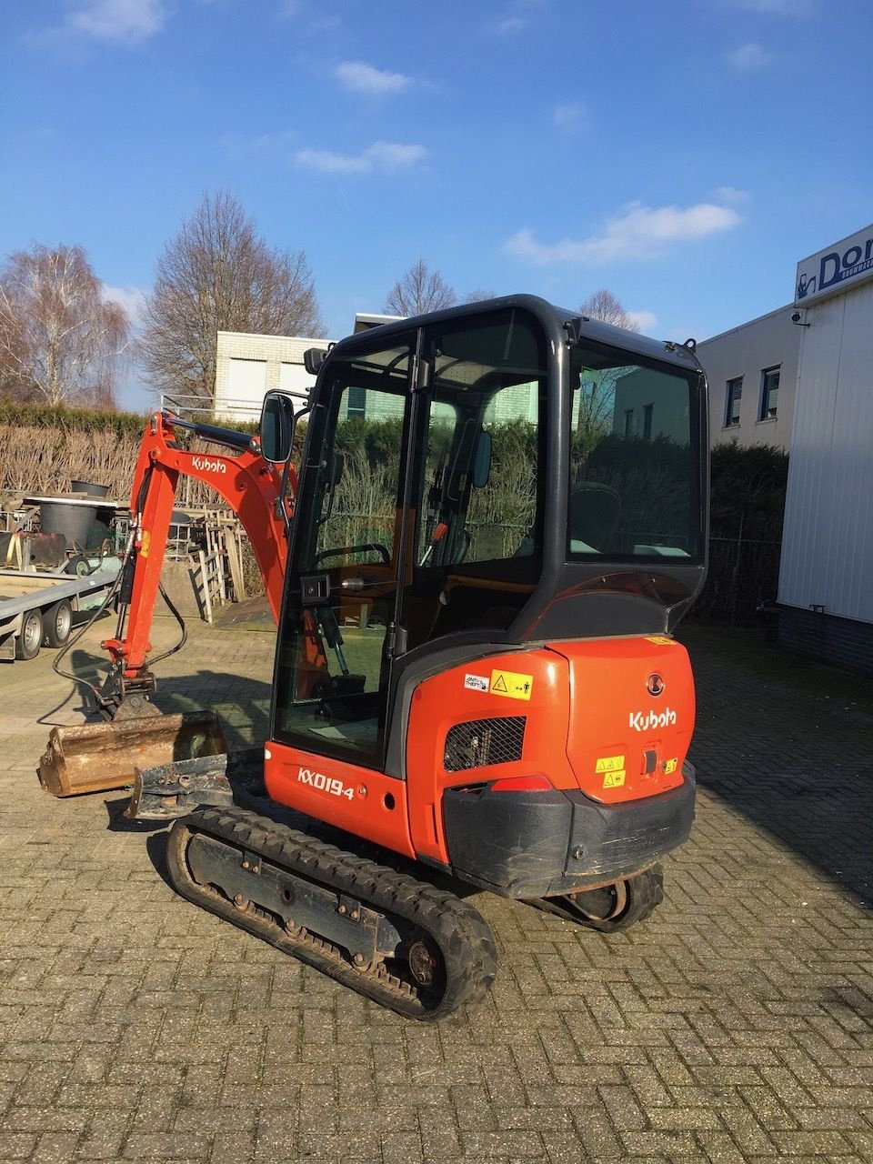 Minibagger des Typs Kubota KX019-4, Gebrauchtmaschine in Duiven (Bild 3)