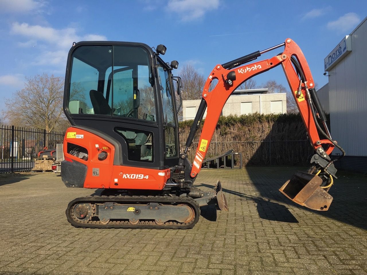 Minibagger des Typs Kubota KX019-4, Gebrauchtmaschine in Duiven (Bild 2)