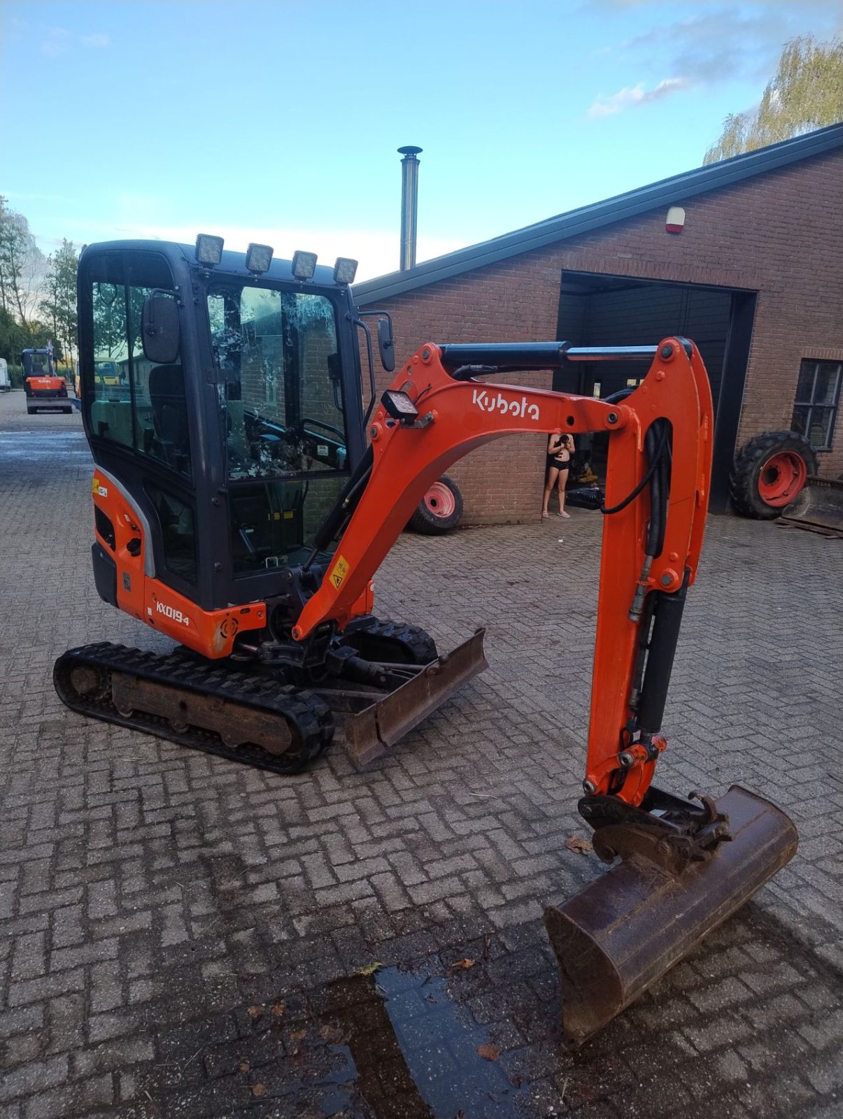 Minibagger tipa Kubota Kx019-4, Gebrauchtmaschine u Veldhoven (Slika 7)