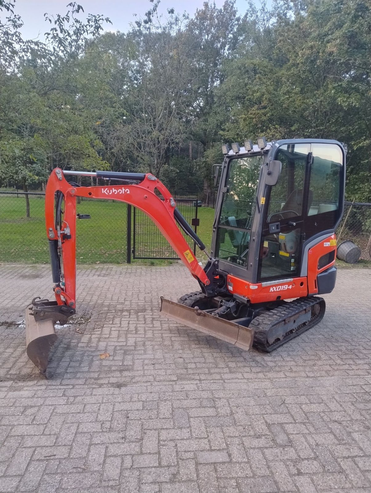 Minibagger Türe ait Kubota Kx019-4, Gebrauchtmaschine içinde Veldhoven (resim 8)