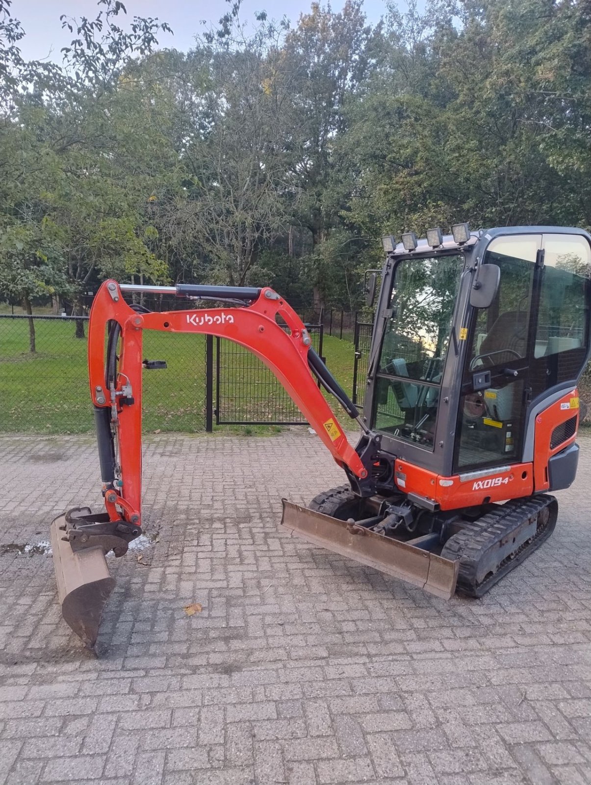 Minibagger typu Kubota Kx019-4, Gebrauchtmaschine v Veldhoven (Obrázek 1)