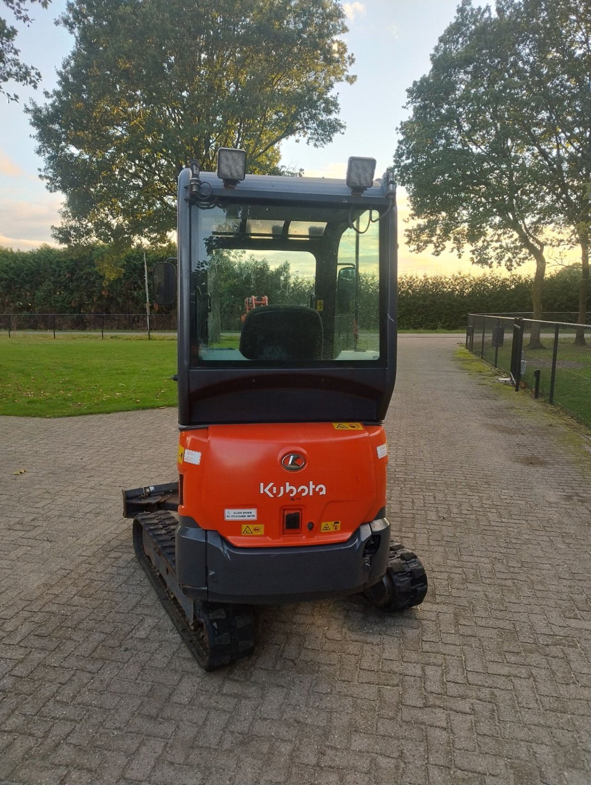 Minibagger des Typs Kubota Kx019-4, Gebrauchtmaschine in Veldhoven (Bild 3)