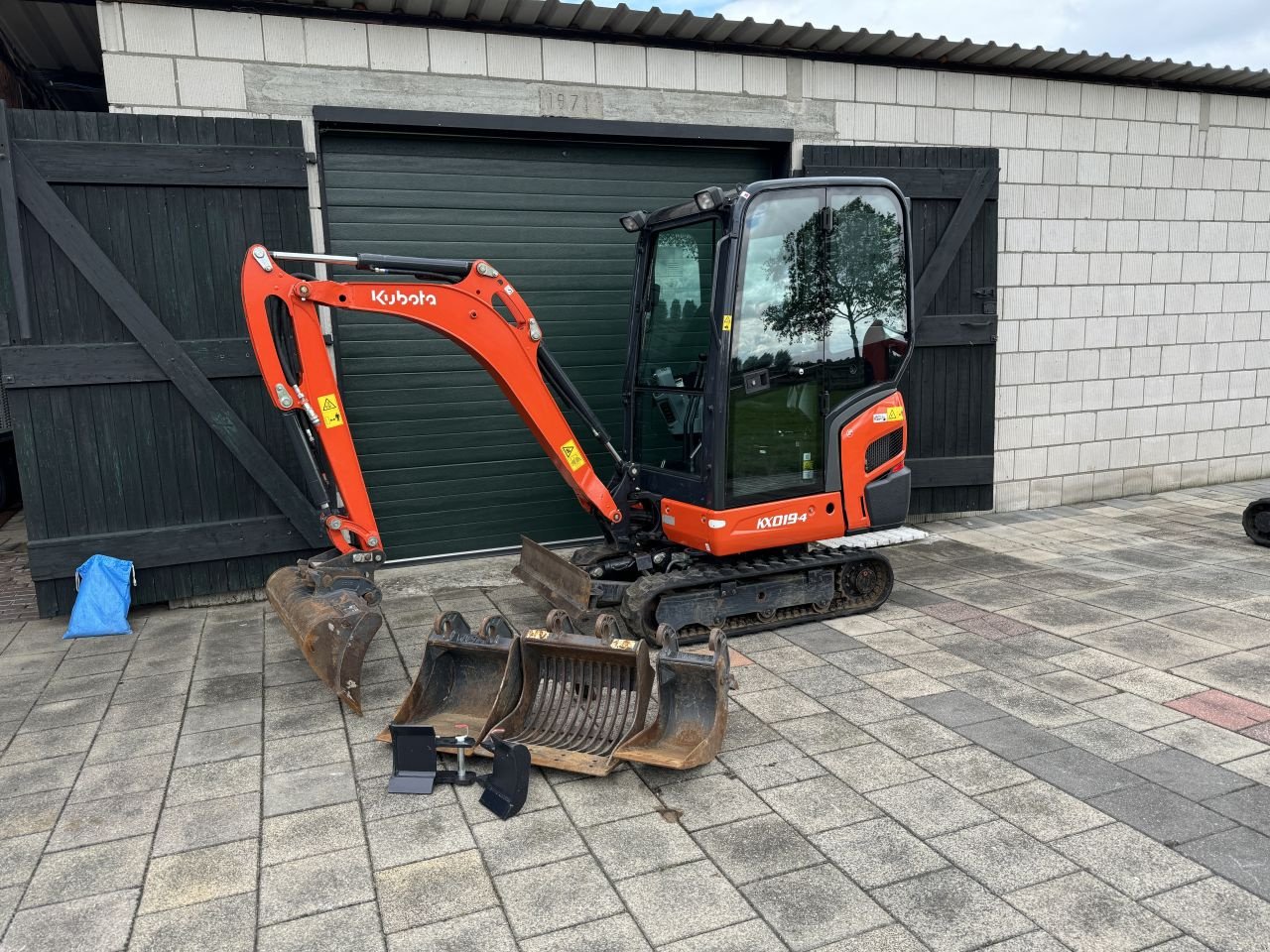 Minibagger Türe ait Kubota KX019-4, Gebrauchtmaschine içinde Leerbroek (resim 2)