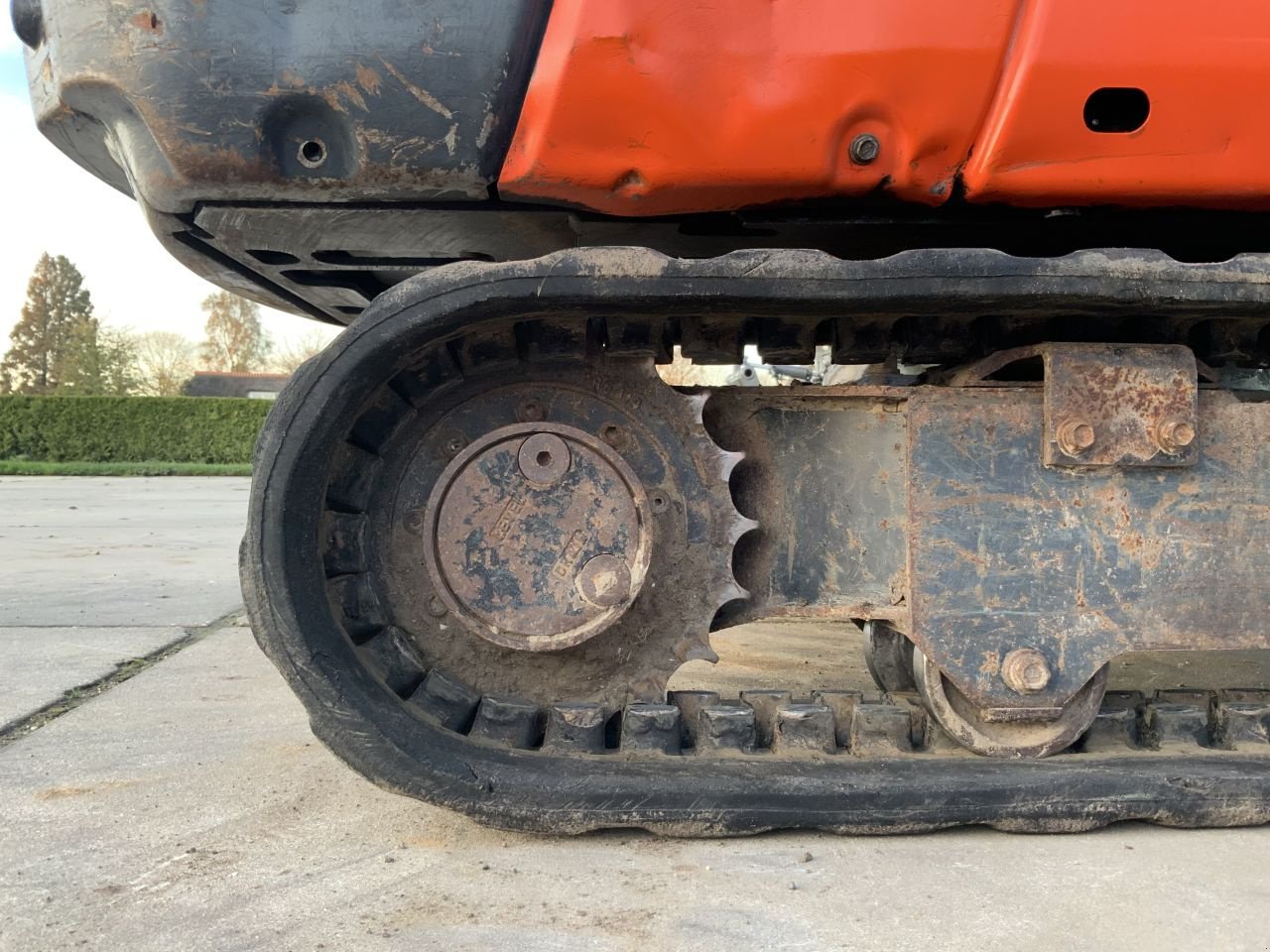 Minibagger van het type Kubota Kx019-4, Gebrauchtmaschine in Kesteren (Foto 7)