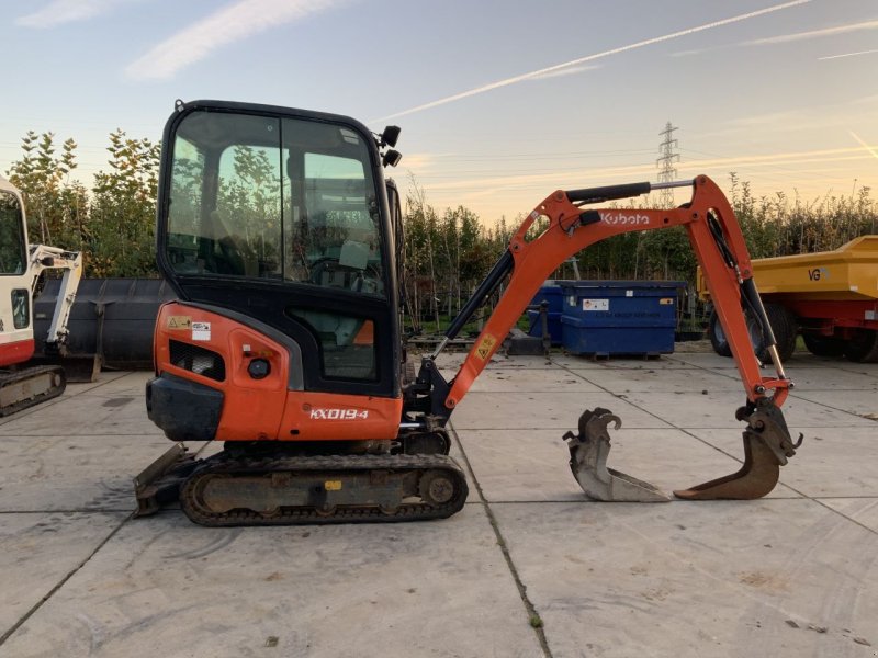 Minibagger des Typs Kubota Kx019-4, Gebrauchtmaschine in Kesteren