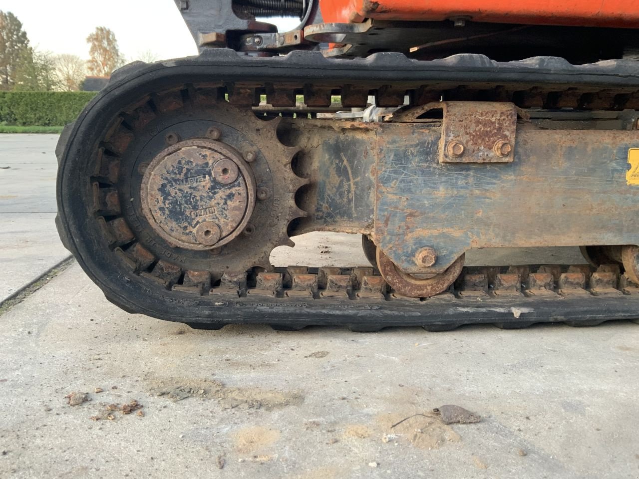 Minibagger van het type Kubota Kx019-4, Gebrauchtmaschine in Kesteren (Foto 10)