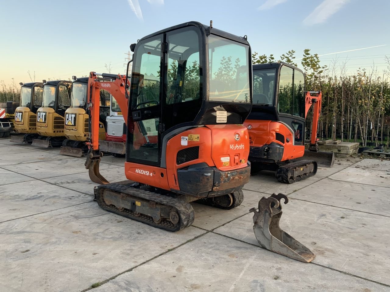 Minibagger van het type Kubota Kx019-4, Gebrauchtmaschine in Kesteren (Foto 4)