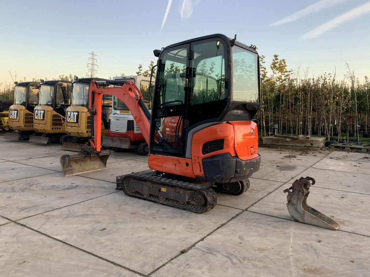 Minibagger van het type Kubota Kx019-4, Gebrauchtmaschine in Kesteren (Foto 2)