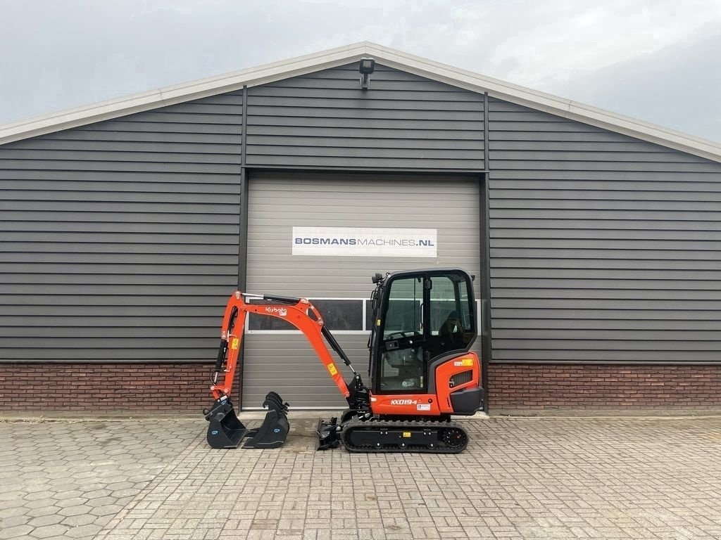 Minibagger Türe ait Kubota KX019 minigraver NIEUW, Neumaschine içinde Neer (resim 2)