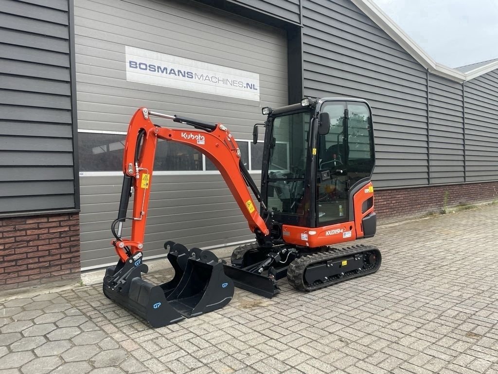 Minibagger Türe ait Kubota KX019 minigraver NIEUW, Neumaschine içinde Neer (resim 3)