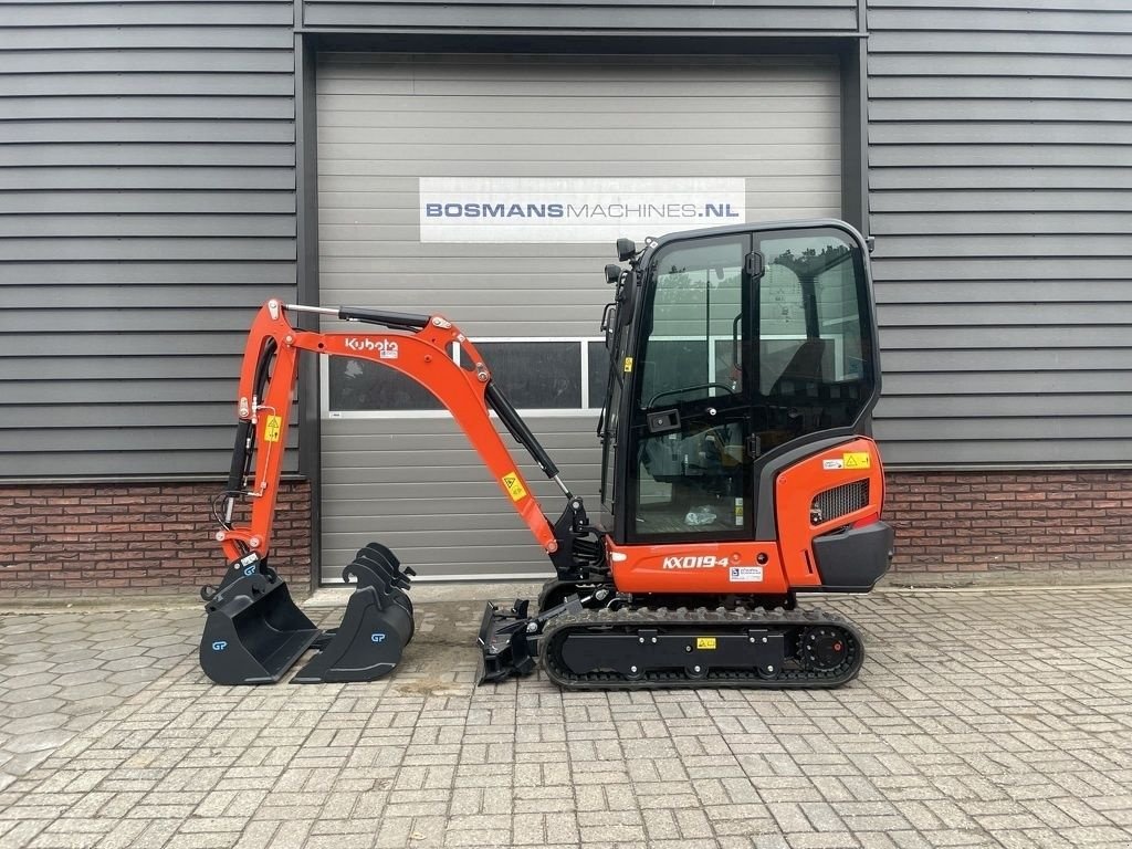 Minibagger Türe ait Kubota KX019 minigraver NIEUW, Neumaschine içinde Neer (resim 1)