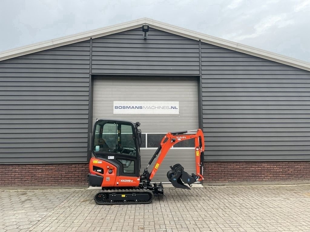 Minibagger Türe ait Kubota KX019 minigraver NIEUW, Neumaschine içinde Neer (resim 11)