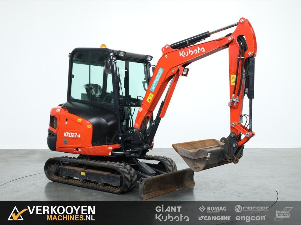 Minibagger za tip Kubota KX027-4 Hi Spec 1200u Minigraver, Gebrauchtmaschine u Vessem (Slika 7)