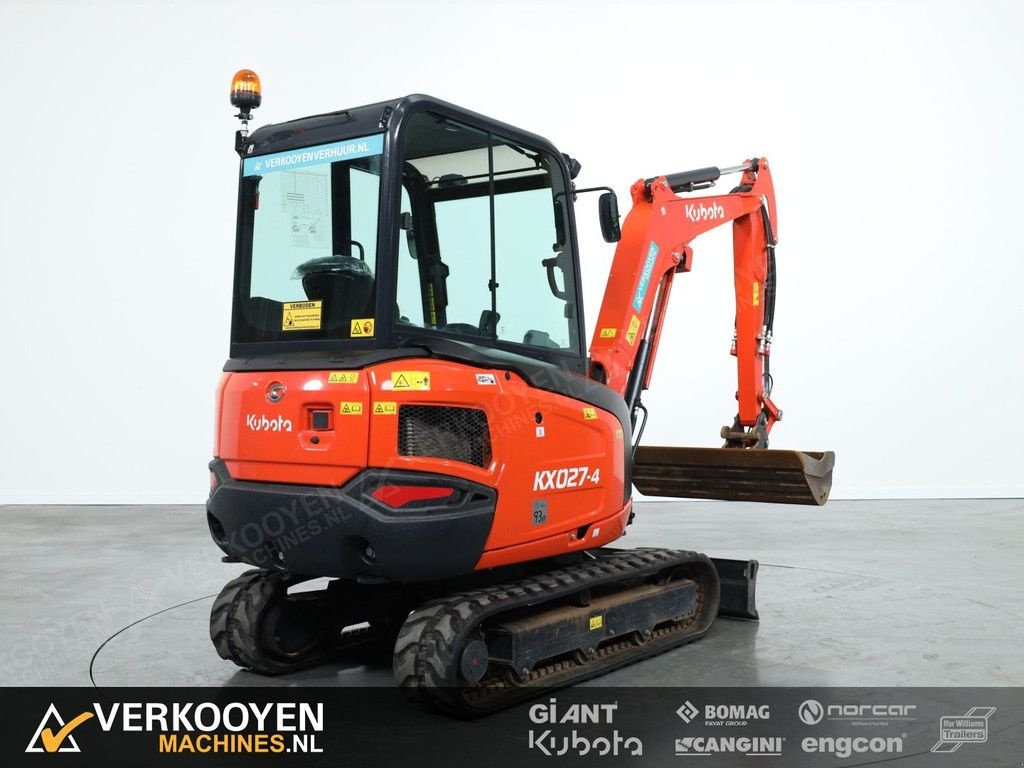 Minibagger du type Kubota KX027-4 Hi Spec 1200u Minigraver, Gebrauchtmaschine en Vessem (Photo 4)