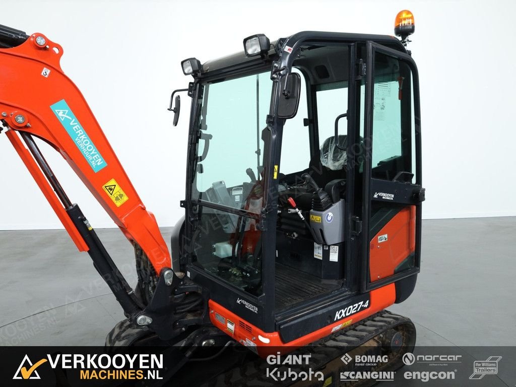 Minibagger tip Kubota KX027-4 Hi Spec 1200u Minigraver, Gebrauchtmaschine in Vessem (Poză 9)