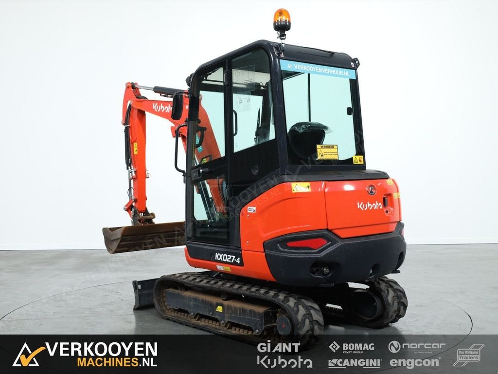 Minibagger a típus Kubota KX027-4 Hi Spec 1200u Minigraver, Gebrauchtmaschine ekkor: Vessem (Kép 3)