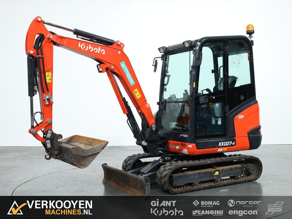 Minibagger du type Kubota KX027-4 Hi Spec 1200u Minigraver, Gebrauchtmaschine en Vessem (Photo 1)