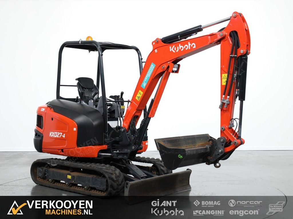 Minibagger типа Kubota KX027-4 Hi Spec Canopy, Gebrauchtmaschine в Vessem (Фотография 8)