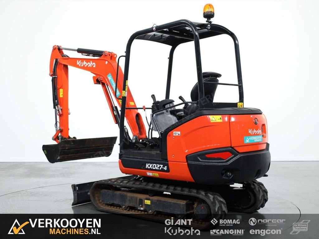 Minibagger типа Kubota KX027-4 Hi Spec Canopy, Gebrauchtmaschine в Vessem (Фотография 3)