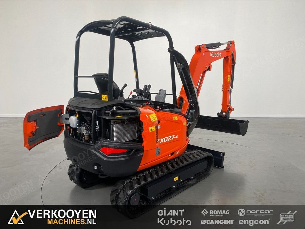 Minibagger типа Kubota KX027-4 Hi Spec Canopy, Gebrauchtmaschine в Vessem (Фотография 5)