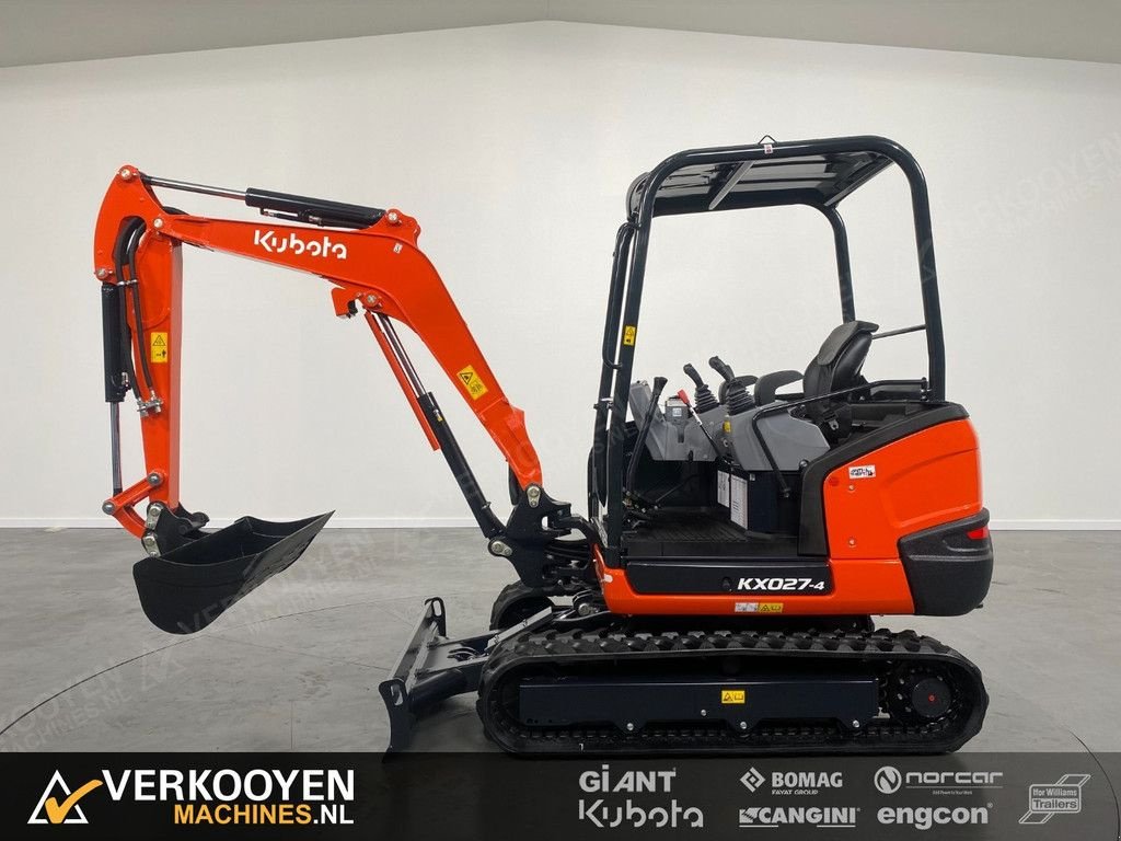 Minibagger typu Kubota KX027-4 Hi Spec Canopy, Gebrauchtmaschine w Vessem (Zdjęcie 2)