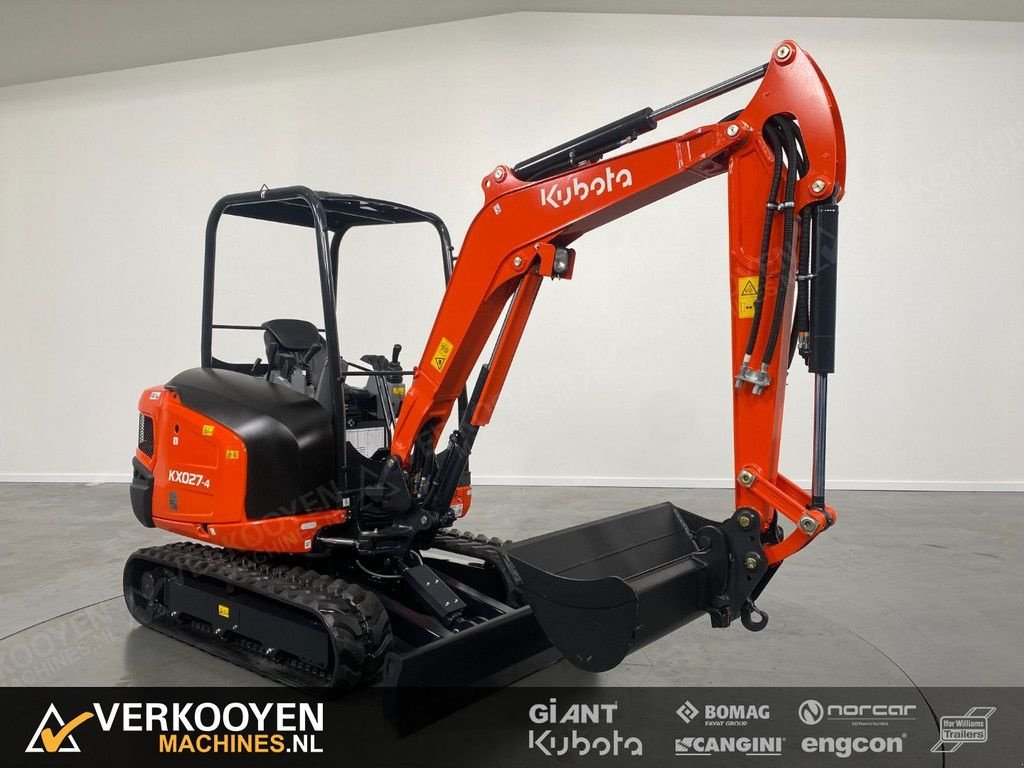 Minibagger typu Kubota KX027-4 Hi Spec Canopy, Gebrauchtmaschine w Vessem (Zdjęcie 8)