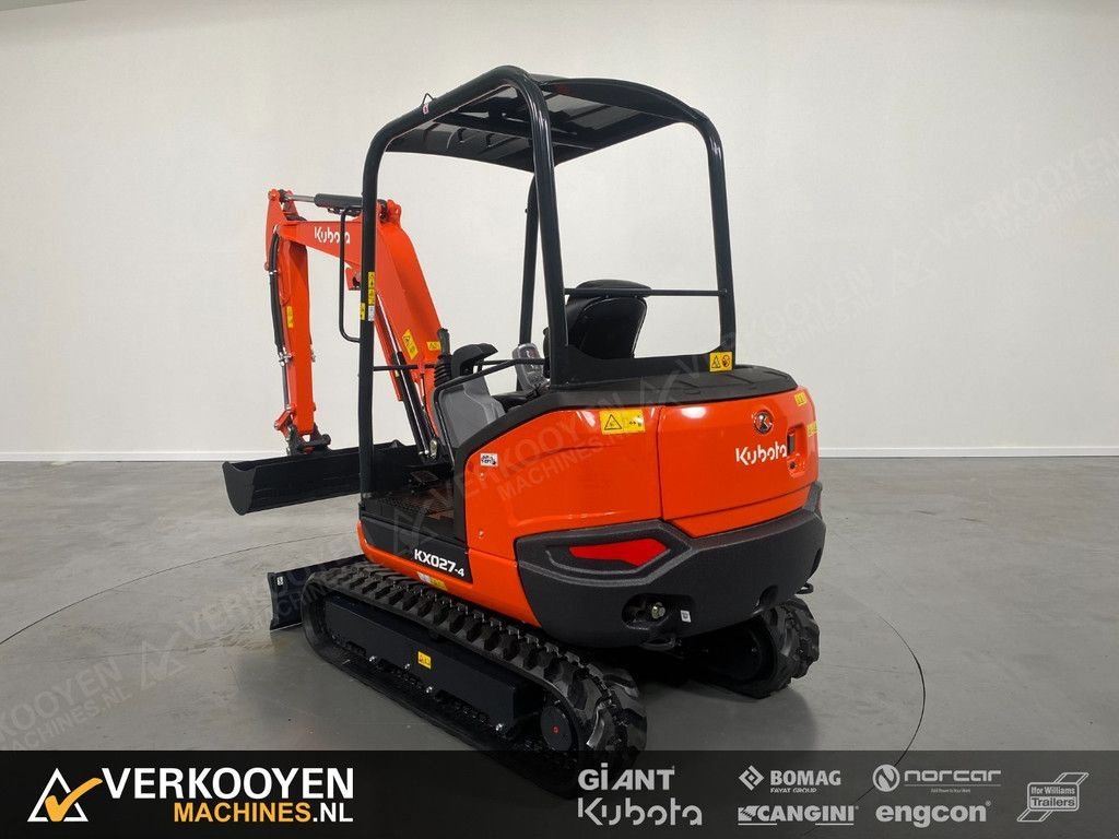 Minibagger типа Kubota KX027-4 Hi Spec Canopy, Gebrauchtmaschine в Vessem (Фотография 3)