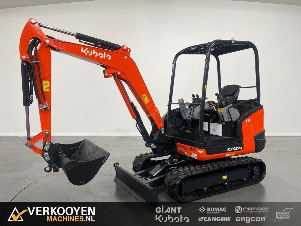 Minibagger du type Kubota KX027-4 Hi Spec Canopy, Gebrauchtmaschine en Vessem (Photo 1)