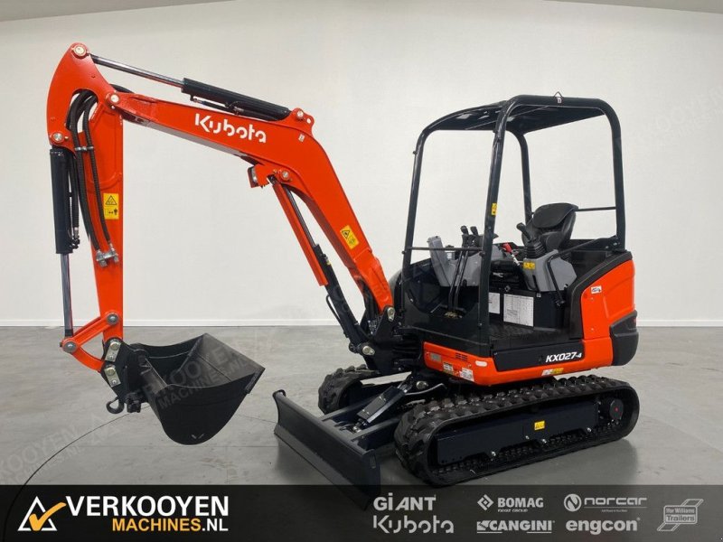 Minibagger typu Kubota KX027-4 Hi Spec Canopy, Gebrauchtmaschine v Vessem (Obrázek 1)