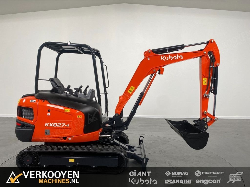 Minibagger typu Kubota KX027-4 Hi Spec Canopy, Gebrauchtmaschine w Vessem (Zdjęcie 7)