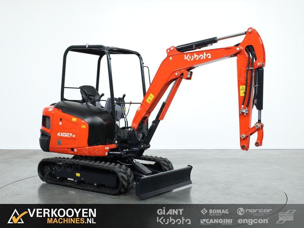 Minibagger типа Kubota KX027-4 Hi Spec Canopy, Neumaschine в Vessem (Фотография 8)